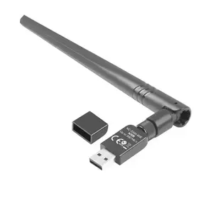 Adaptor wireless Lanberg 42157, 300 Mbps, cu antena, MIMO, USB 2.0, mini imagine