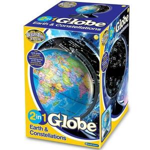 Glob 2 in 1 Brainstorm Pamantul si constelatiile E2001, 8+ ani (Multicolor) imagine