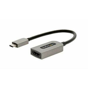 Adaptor StarTech USBC-HDMI-CDP2HD4K60, USB-C, HDMI, 4K/60Hz, 0.13m (Gri) imagine
