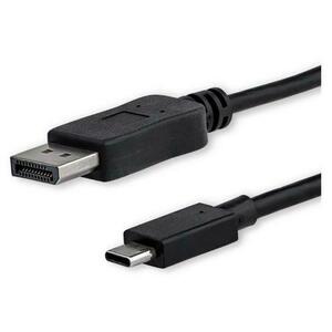 Cablu StarTech CDP2DPMM6B, USB-C, DisplayPort 1.2, 4K/60Hz, 1.8m (Negru) imagine