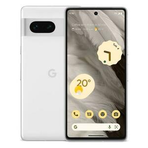 Telefon Mobil Google Pixel 7, Procesor Google Tensor G2 Octa-Core, AMOLED Capacitive Touchscreen 6.3inch, 8GB RAM, 256GB Flash, Camera Duala 50+12MP, Wi-Fi, 5G, Android (Alb) imagine