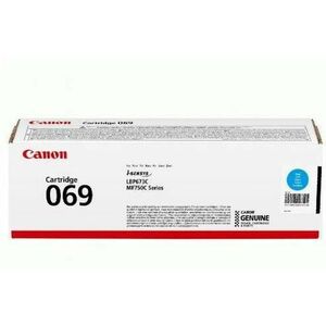 Toner Canon CRG069C, acoperire 1900 pagini (Cyan) imagine