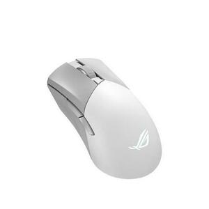Mouse Gaming Wireless Asus ROG Gladius III AimPoint Moonlight White, Bluetooth/USB, iluminare LED (Alb) imagine