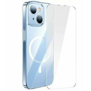 Husa smartphone, Baseus Crystal Series Magnetic Case, compatibila cu Iphone 14, silicon (Transparent) imagine