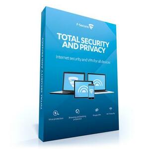 Antivirus F-Secure Total Security, Licenta electronica, 3 utilizatori, 1 an imagine