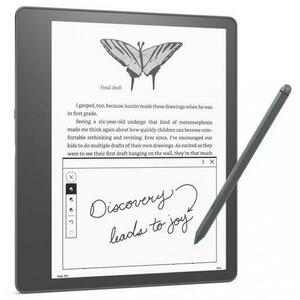 Tableta ePaper Amazon Kindle Scribe, ecran 10.2inch, 300 ppi, Premium Pen inclus, 64GB, Wi-Fi (Gri) imagine