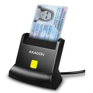 Card reader Axagon CRE-SM2, SIM, SD, USB 2.0 (Negru) imagine