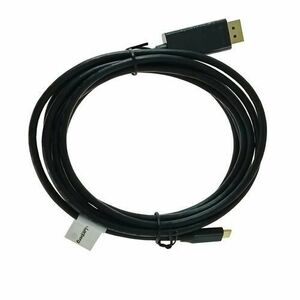 Cablu Lanberg CA-CMDP-10CU-0030-BK, USB-C, DisplayPort, 3m, 4K/60Hz (Negru) imagine