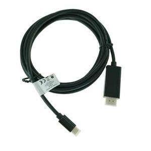 Cablu Lanberg CA-CMHD-10CU-0030-BK, USB-C, HDMI, 3m, 4K/60Hz (Negru) imagine