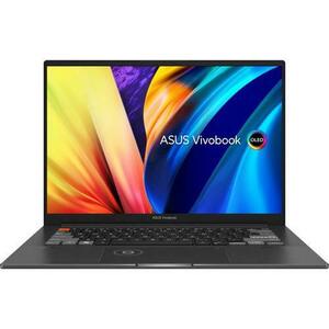 Laptop Asus Vivobook Pro 14X OLED N7401ZE (Procesor Intel® Core™ i7-12700H (24M Cache, up to 4.70 GHz) 14.5inch 2.8K 120Hz, 16GB DDR5, 512GB SSD, nVidia GeForce RTX 3050 Ti @4GB, Win 11 Pro, Negru) imagine