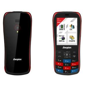 Telefon Mobil Energizer E284S, 4G, Dual SIM (Negru/Rosu) imagine