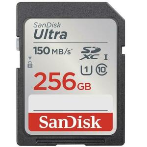 Card de memorie SanDisk Ultra SDSDUNC-256G-GN6IN, SDXC, 256GB, UHS-I U1, Clasa 10 imagine