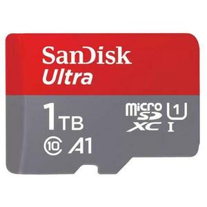 Card de memorie SanDisk Ultra SDSQUAC-1T00-GN6MA, MicroSDXC, 1 TB, UHS-I U1, Clasa 10 + Adaptor SD imagine