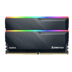 Memorie Biostar Gaming X 16GB (2x 8GB) 3600Mhz, iluminare RGB, DIMM, DDR4, imagine