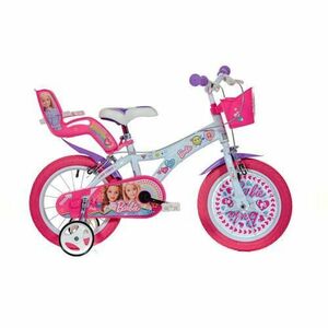 Bicicleta copii 14inch - Barbie la plimbare imagine
