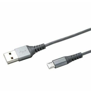 Cablu de date Celly USBMICRONYLSV, USB-A - MicroUSB, 12W, 1m (Negru) imagine