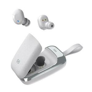 Casti True Wireless Celly Buds Eardrops FLIP1WH, Bluetooth, Microfon, Touch Control (Alb) imagine