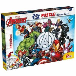Puzzle de colorat - Avengers (60 de piese) imagine