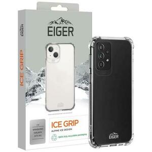 Husa Eiger Ice Grip compatibila cu Samsung Galaxy A73 5G Clear imagine