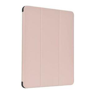Husa de protectie Devia Leather Case compatibila cu iPad Mini 6 2021, Roz imagine