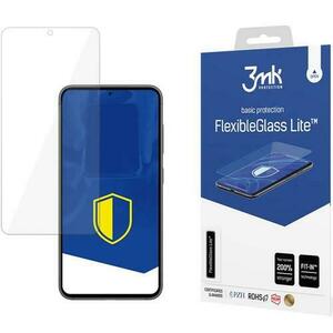 Folie Protectie 3MK pentru Samsung Galaxy S23, Sticla Flexibila, Full Glue, Lite, 0.16mm, Transparenta imagine