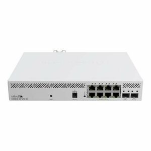 Switch Mikrotik, Cloud Smart CSS610-8P-2S+IN, 8x Porturi Gigabit RJ45 POE AT/AF, 2x Porturi SFP+, SwOS imagine