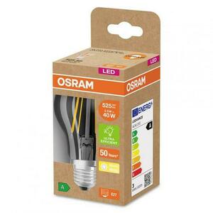 Bec LED Osram Classic A60, Ultra Efficient Light, E27, 2.5W (40W), 525 lm, lumina calda (3000K), cu filament imagine