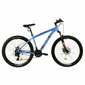 Bicicleta Mtb DHS Terrana 2725, M, Roti 27.5inch, Frane mecanice pe disc, 24 viteze (Albastru) imagine