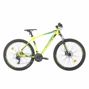 Bicicleta MTB Sprint Maverick, Roti 27.5inch, Cadru 480mm, 21 Viteze (Verde Neon) imagine