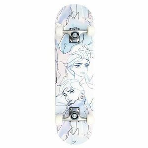 Skateboard Seven Big Wooden Watercolor, Frozen imagine