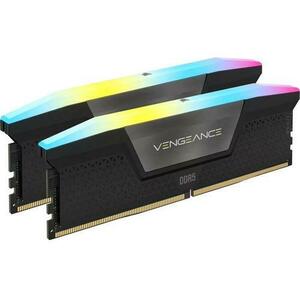 Memorii Corsair Vengeance RGB 32GB (2x16GB), DDR5, 6000MHz, CL30, 1.4V Intel XMP imagine
