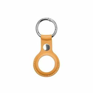 AirTag Lemontti Leather Key Ring (Maro deschis) imagine