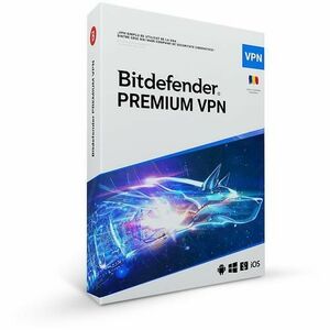 Bitdefender Premium VPN, 1 an, 10 dispozitive, licenta retail imagine