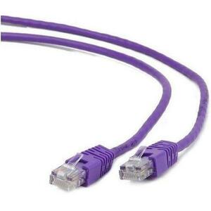 Cablu UTP Gembird PP12-0.25M/V, Patchcord, CAT5e, 0.25m (Violet) imagine