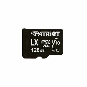 Card de memorie PATRIOT, 128 GB, MicroSDXC, clasa 10, UHS-I U1 imagine