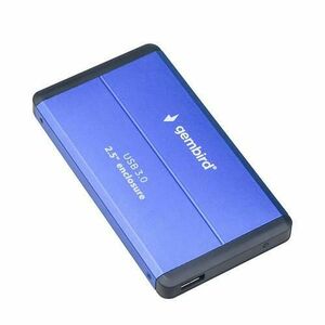 Rack hard disk Gembird, SATA 3, USB 3.0, 2.5 inch, Albastru/Negru imagine