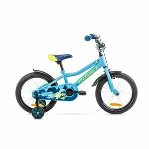 Bicicleta pentru copii Romet Tom 16, 2022, Albastru/Verde imagine