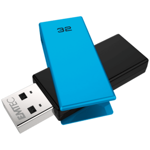 Memorie USB Emtec C350 Brick 32GB USB 2.0, Albastru imagine