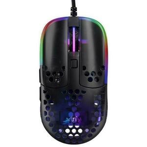 Mouse Gaming Cherry Xtrfy MZ1 RGB, ZY`s Rail, 16000 DPI, USB (Negru) imagine