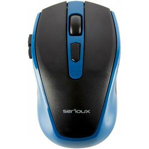 Mouse Wireless Serioux PASTEL 600 (Albastru) imagine