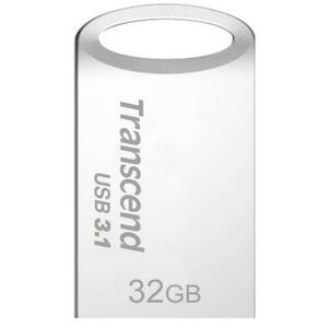 Stick USB Transcend JetFlash 710, 32GB, USB 3.1 (Argintiu) imagine