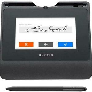 Tableta grafica pentru semnaturi Wacom Signature Pad STU-540, Sign PRO PDF inclus (Negru) imagine