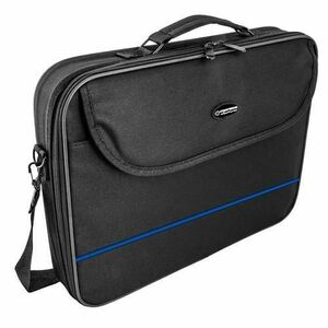 Geanta laptop 15.6 inch CLASSIC Esperanza culoare negru/albastru imagine