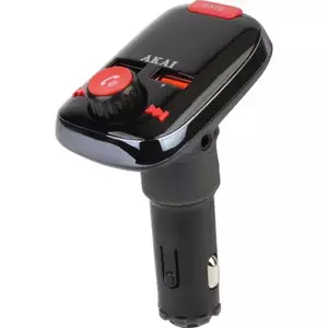 Modulator FM Akai FMT-74BT, Bluetooth , TF Card , AUX in/out, 2 x USB, functie player MP3 imagine