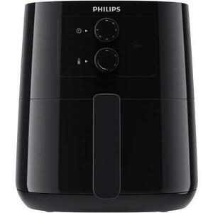 Friteuza Philips Essential HD9200/90, 1400W, capacitate 4.1 litri, Rapid Air, Negru imagine