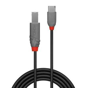 Cablu imprimanta Lindy LY-36941, 1m, USB 2.0 Tip A - Tip B imagine