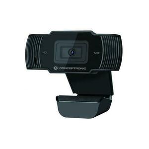 Webcam, Conceptronic, USB, HD, Negru imagine
