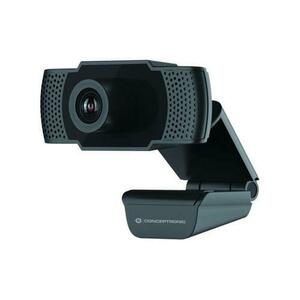 Webcam, Conceptronic, Full HD, USB, Negru imagine