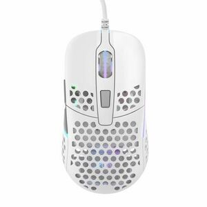 Mouse Gaming Cherry Xtrfy M42 White RGB, USB, 16000 DPI (Alb) imagine