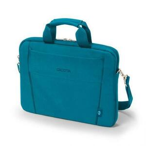 Geanta laptop Eco Slim Case Base, Dicota, Poliester, 13-14.1inch, Albastru imagine